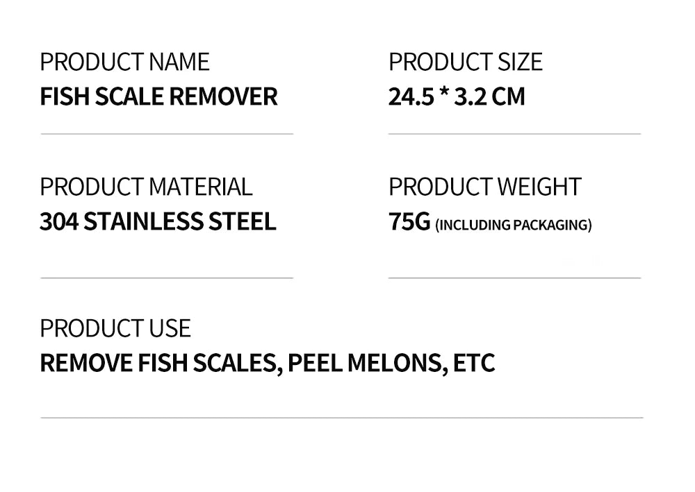 Kitchen accessories Stainles Fish Scales Scraping Graters Fast Remove Fish Cleaning Peeler Scraper Fish bone tweezers tool gadge