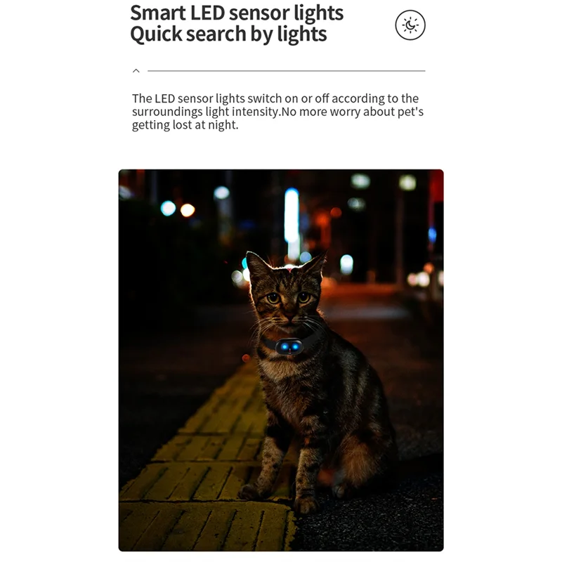 AAAEL-4G GPS Pet Tracker Voice Monitor Pet Dog Cats Gps Anti Loss Mini Tracker IP67 Waterproof GPS Locator Free APP