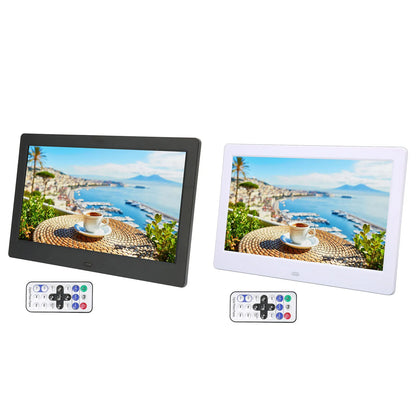 Digital Photo Frame HD 10.1 Inch 1024x600 LCD Display Smart Electronic Picture Frame with Remote Control Digital Picture Album