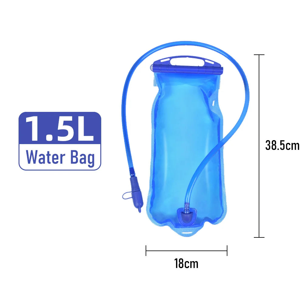 ThinkRider Water Bladder Water Reservoir Hydration Pack Storage Bag BPA Free - 1L 1.5L 2L 3L Running Hydration Vest Backpack