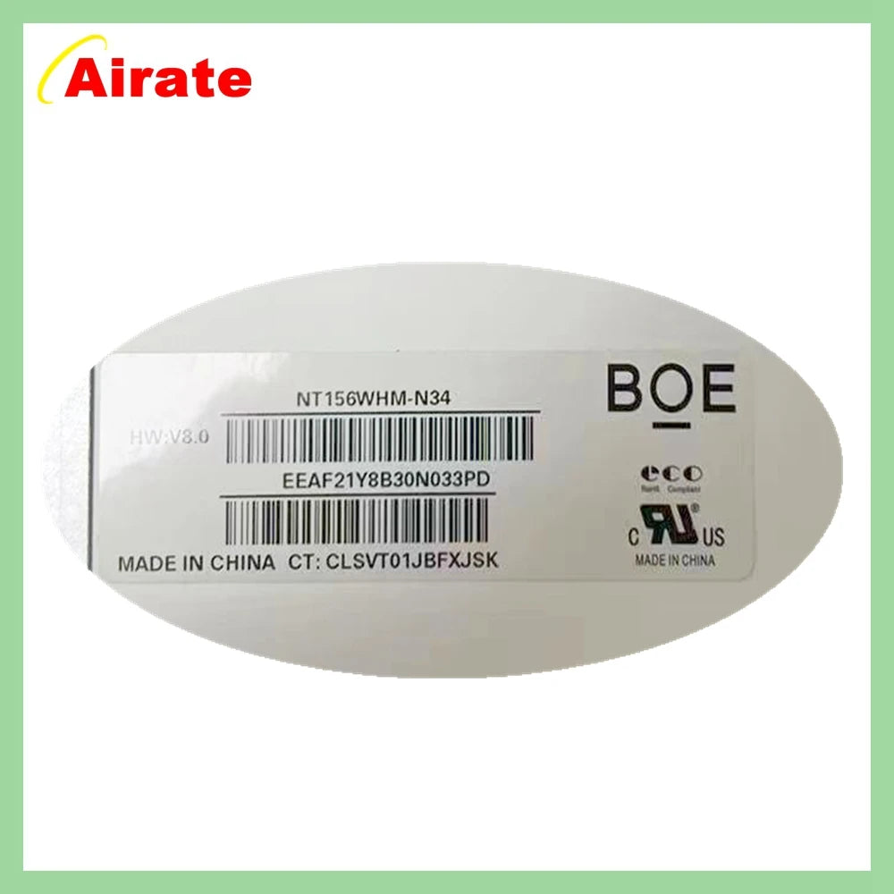 15.6" Inch NT156WHM-N30 N34 N35 NT156WHM-N40  NT156WHM-N44 N156BGA-EA3 EB3 15.6'' Laptop LCD Screen Panel 1366*768 EDP 30 Pins