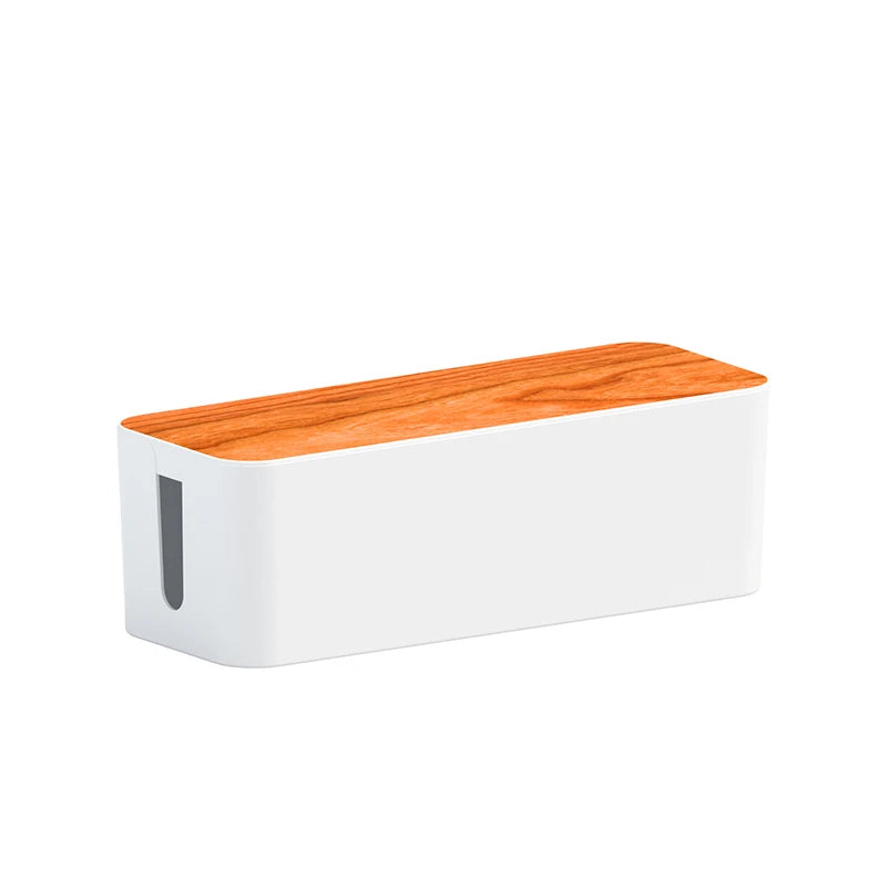 Cable Management Box, Cable Management Kit for Power Strip to Hide Wires, Cord Organizer Boxes, for Home and Office