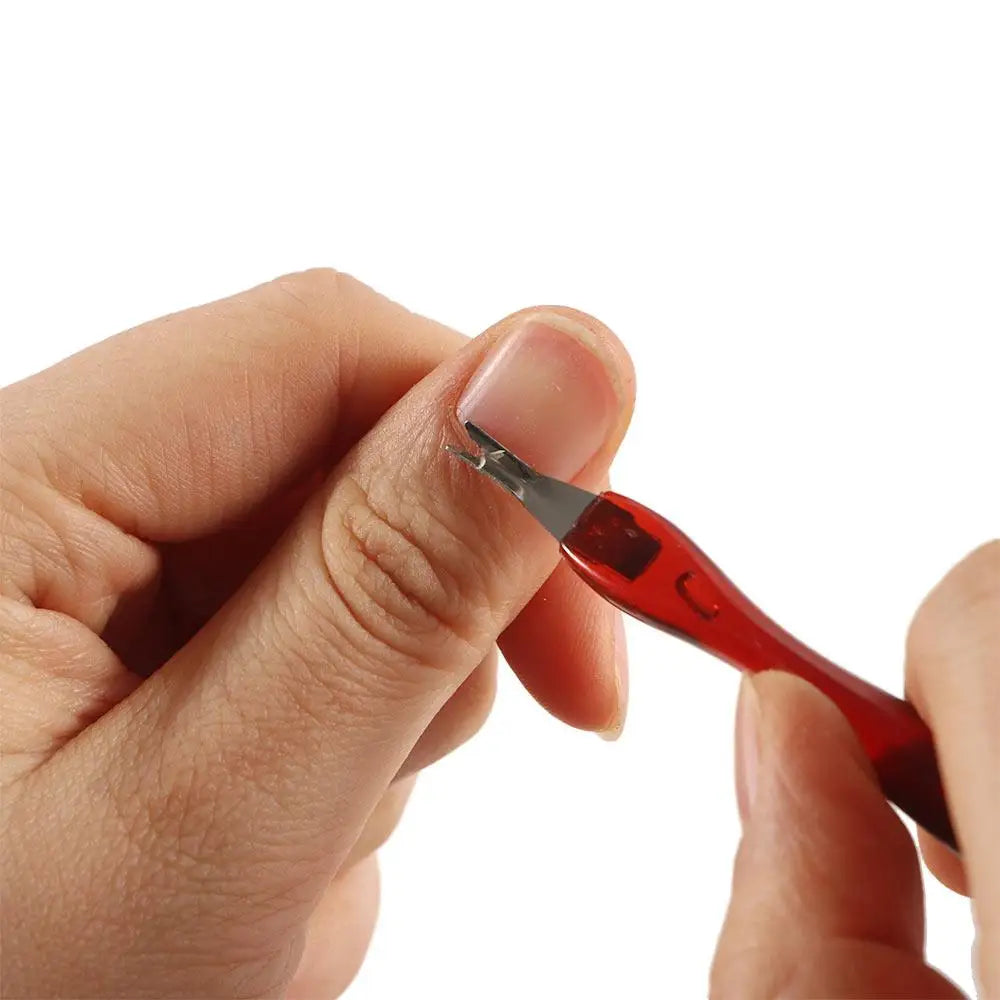 Nail Care Tool Cuticle Nipper Manicure Nail Art Nail Polish Removal Cuticle Remover Nail Cuticle Pusher Dead Skin Fork