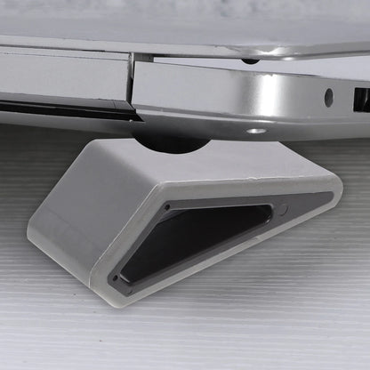 2pcs Laptop Stands Tilting Wedge Riser Holder Notebook Keyboard Elevated Feet Portable Ventilated Stand For Office Home Supplies