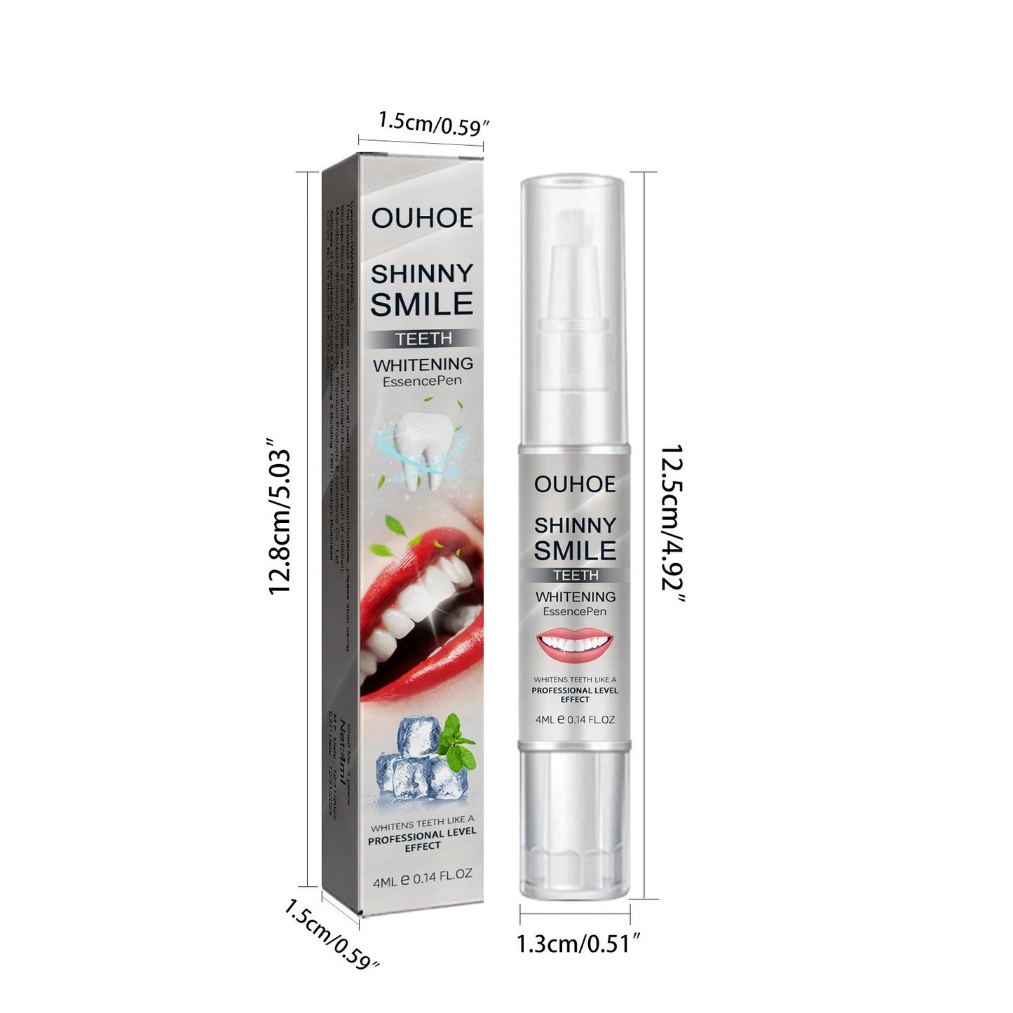 Tooth Paint, Instant Whitening Paint For Teeth, Teeth Stain Remover To Whiten Teeth, Tooth Polish Uptight 4ml