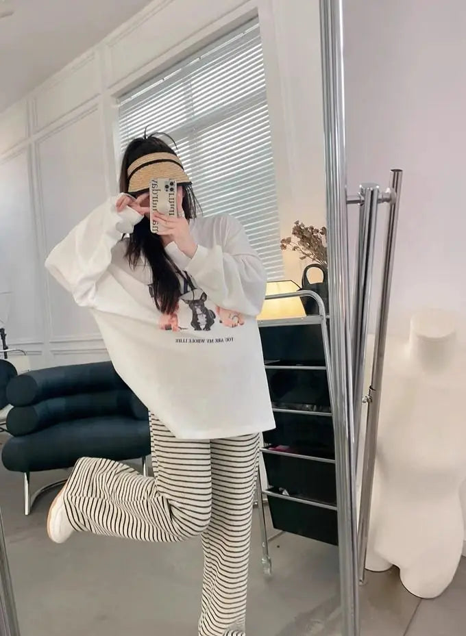 2025 Maternity Pants Home Clothes for Pregnant Women Leisure Belly Support Clothing Pregnancy Striped Trousers Woman Summer Kids