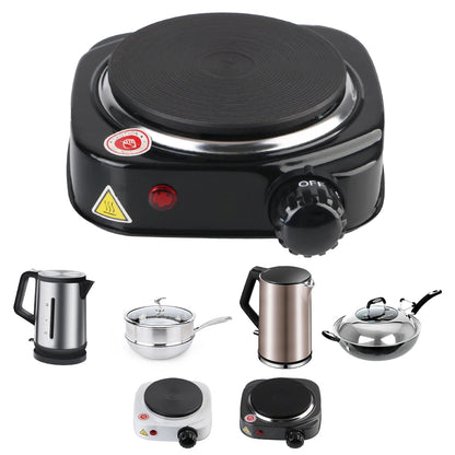 Multifunctional Kitchen Appliance Mini Electric Heater Stove Hot Cooker Plate Milk Water Coffee Heating Furnace 500W 220V