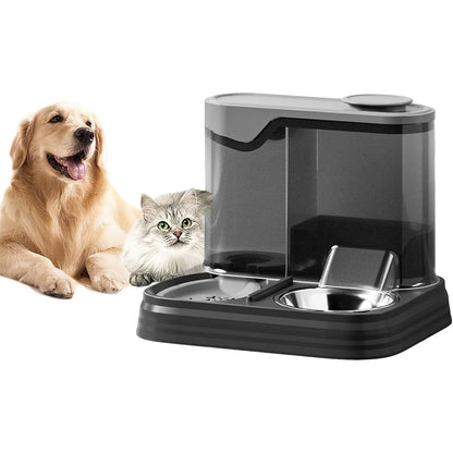 Automatic Cat Feeder FeederDog Feeder Automatic Suitable for Pets Such As Cats and Dogs Feeding and Drinking in One