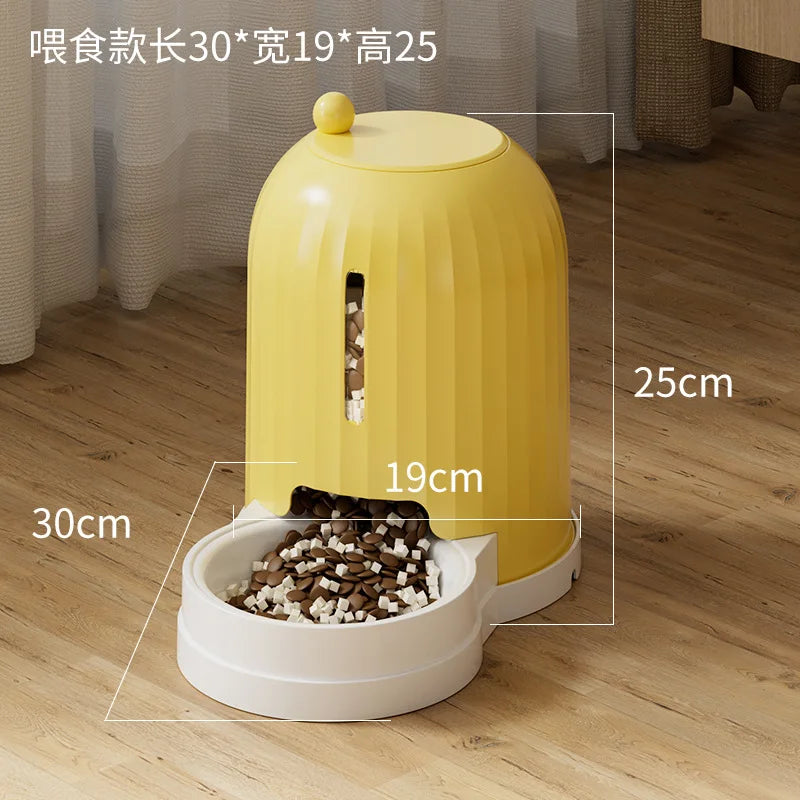 Cat water dispenser, dog drinking water, pet automatic feeder, dog feeding water, cat water bowl artifact