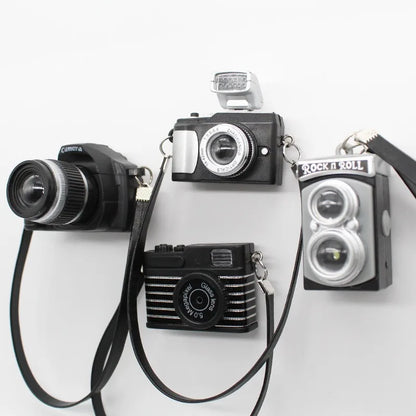 Camera Can Flash 3D Fridge Magnets Resin Creative Refrigerator Magnets Sticker Handicraft Tourist Souvenir Gift Home Decoration