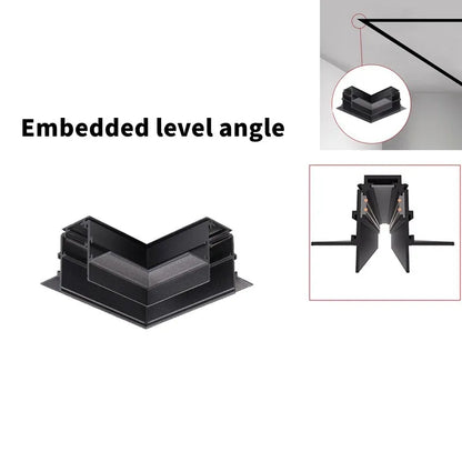 Magnetic Track Light Grille Flood Lamp Modern Embedded Flexible Linear Fixture LED Spotlight DC48V Ceiling Indoor Living