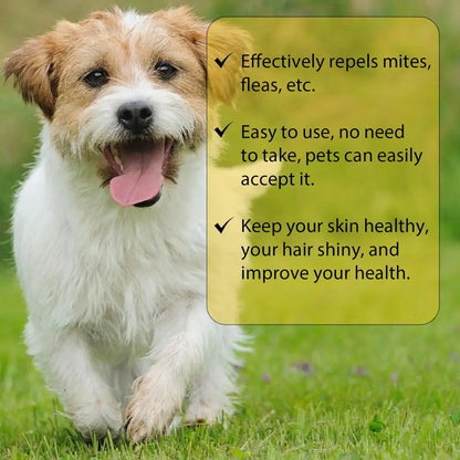 1ml Pet External Drops Tick Spray Fast-Acting Lice Remove Anti Flea Drops Tick Liquid Long Lasting Natural Pet Care Spray