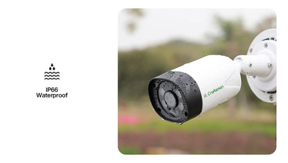 XMeye 6MP 8MP 3.6mm Security POE Audio Red&Blue Warning Lights Onvif Video Surveillance Security