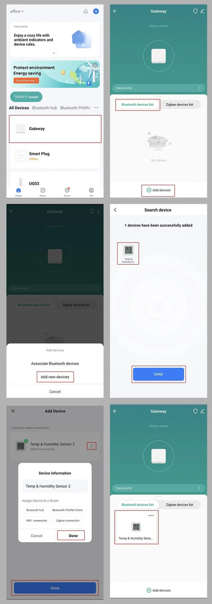 Tuya Zigbee Hub  Wireless Multi Mode Gateway For Smart Home Automation for ZigBee Devices Via Smart Life