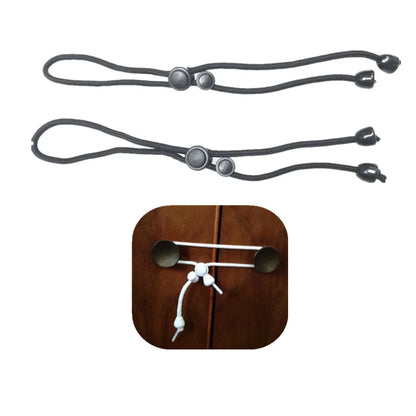 Child Safety Lock Multifunctional Refrigerator Rope buckle Double Snap Button Baby Safety Supplies Cabinet Door Lock