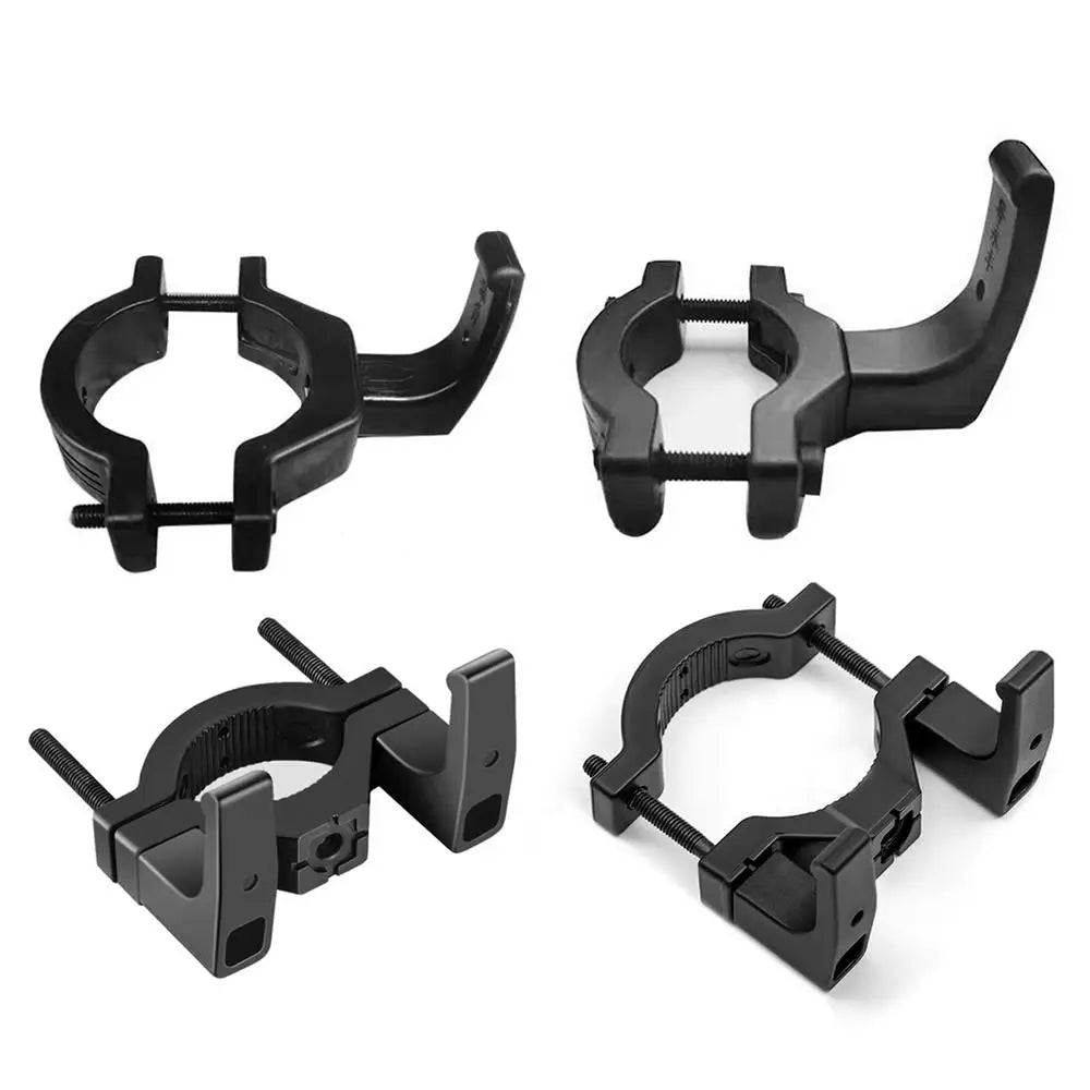 Bicycle Front Hanging Hook Free Punch Sturdy Tube Storage Hook Holder Rack Hanger for Electric Scooter Bike Motorcycle