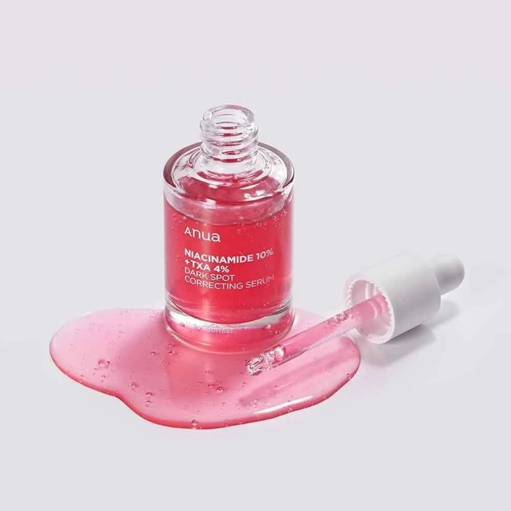 Anua 10% Niacinamide + 4% Hyaluronic Acid Serum, Hyaluronic Acid, Vitamin B12 Natural Pigment, Suitable for Sensitive Skin, 30ml