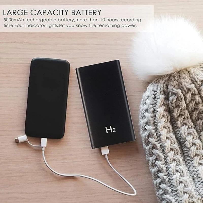 H2 Power Bank 5000mAh Long Battery Power Bank Connector Type USB