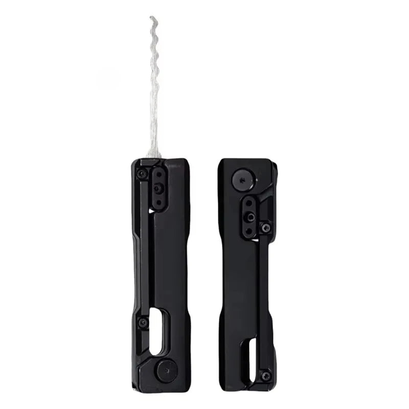 Outdoor Camping Portable Foldable Multi Tool Set with Keychain Pendant for Hiking Survival Gear Accessories