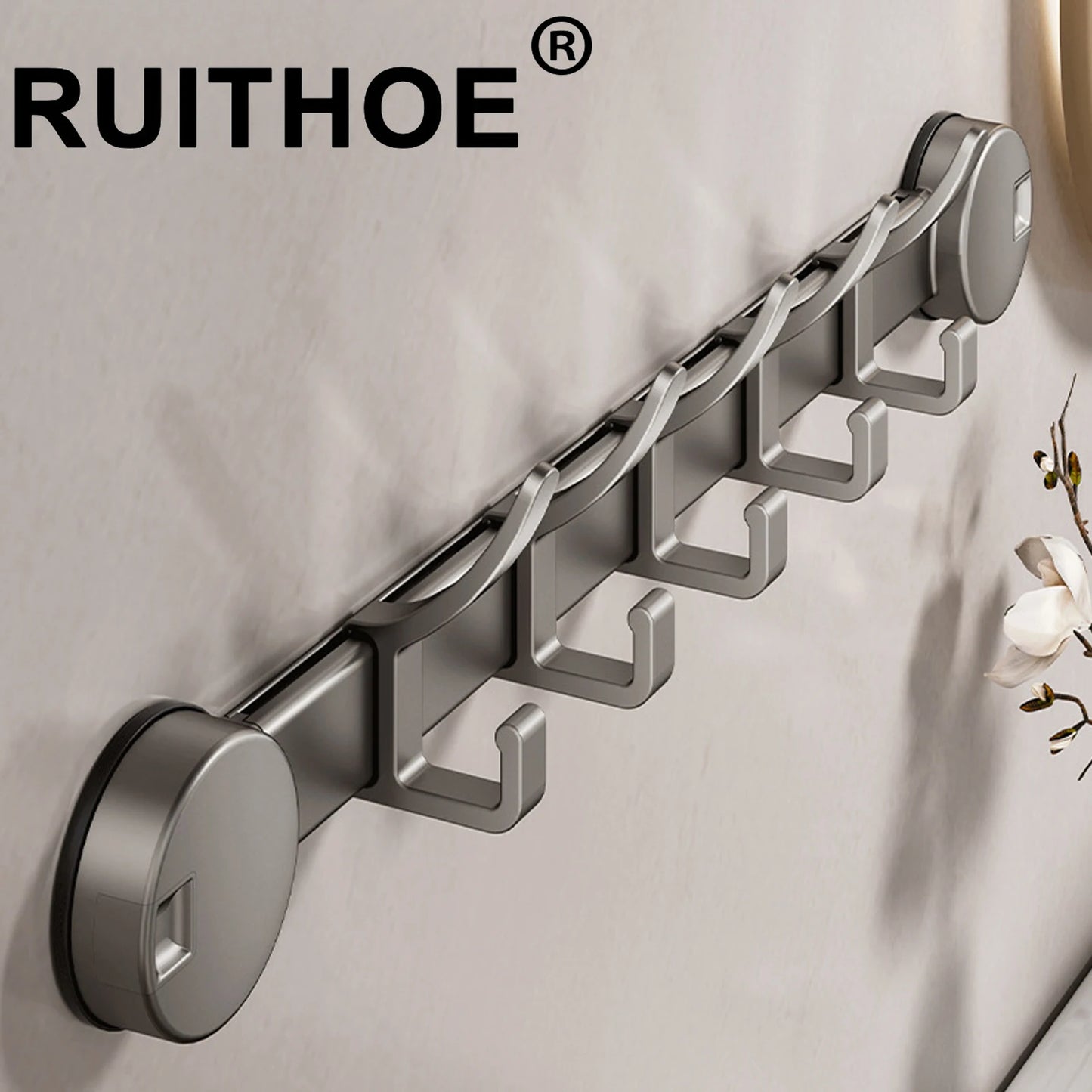 Clothes Hook Bathroom Towel Hanger Hook Wall Hook Adhesive Wall Hook No punching required Hanging Hooks Door Back Clothes Hook