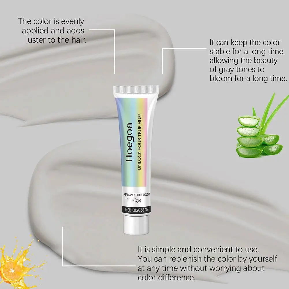 100g Hair Cream Locks In Color, Nourishing And Nourishing Hair Care Plant Extracts, Trendy Hair Color And Beauty Agents