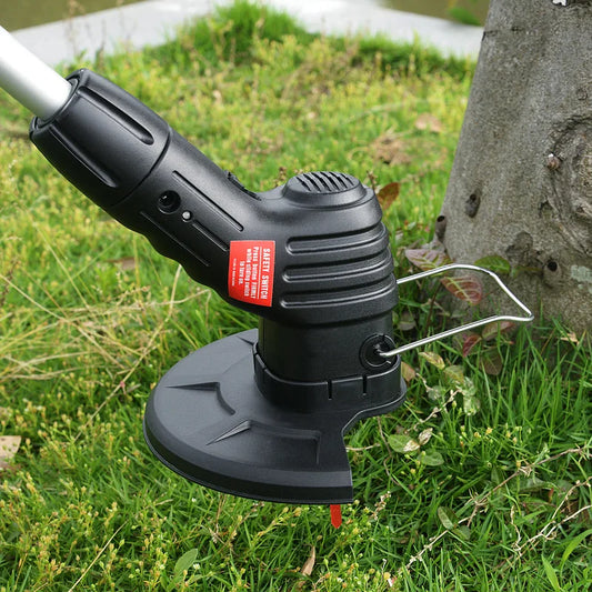 Cordless Handheld Mower Cordless Tethered Bass Noise Reduction Portable and Lightweight Humanized Guard Powerful Motor Weeding