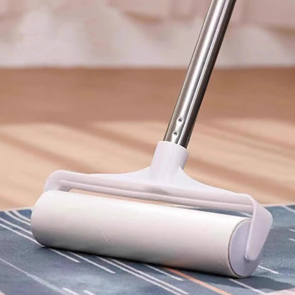 Clothes Bed Lint Remover Tool Large Cleaning Lint Roller With Long Handle For Car Seats Removes lint From Clothes