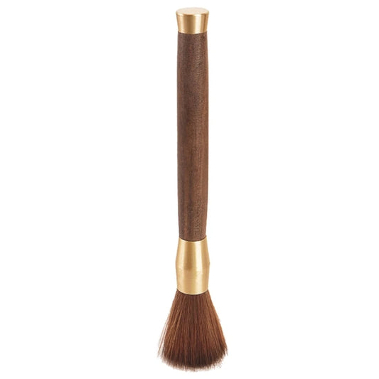 E5BB Elegant Wood Coffee Grinder Brush Kitchen Tool Coffee Accessories Coffee Powder Brush Coffee Cleaning Brush for Coffee