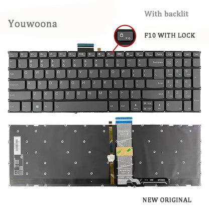 New ORIGINAL Laptop Keyboard For LENOVO ThinkBook 15 G2 G3 ACL ITL G4 IAP 15P IMH ARE E5-IML E5-ITL -IIL 2021 IdeaPad 15 ALC7