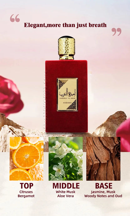 Asdaaf Ameerat Al Arab Eau de Parfum Spray Dubai Original Perfumes Lattafa Perfumes Woman Eau De Parfum Original Arab Perfumes