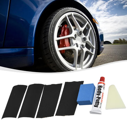 Smooth Repair Tools Scratch Filler Body Putty Assistant Car Accessories Grease Paint Repair Tool Sandpaper Pad