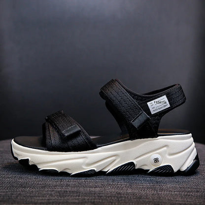 Sandals Women Shoes 2025 New Summer Sports Daddy Fashion Casual Platform Non-slip Non-Slip Peep Toe Beach Sandalias