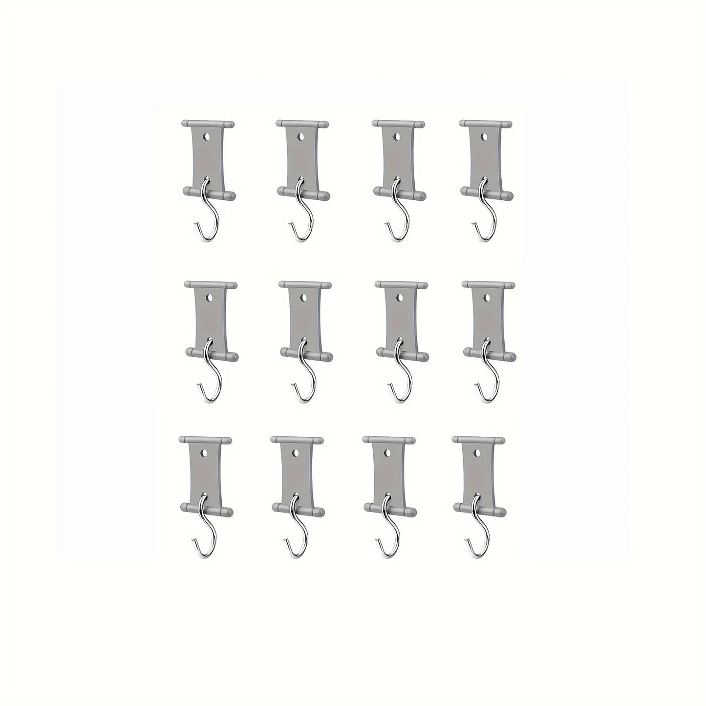 4/8Pcs S-Shaped Camping Awning Hooks Clips RV Tent Hangers Light Hangers For Caravan Camper Hooks Accessories Outdoor Supplies