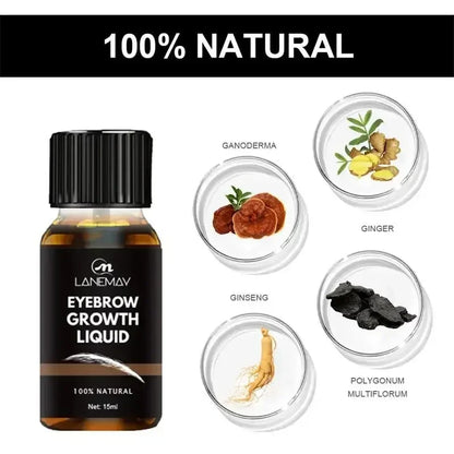 Eyebrow Growth Serum Eyelash Hair Growth Anti Hairs Loss Product Prevent Baldness Fuller Thicker Lengthening Eyebrow Makeup