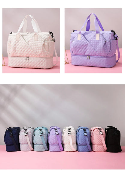 Large Capacity Travel Bags Luggage Organizer Bag Handbag Waterproof Portable Foldable Travel Clothes Storage Bag Shoulder Bags