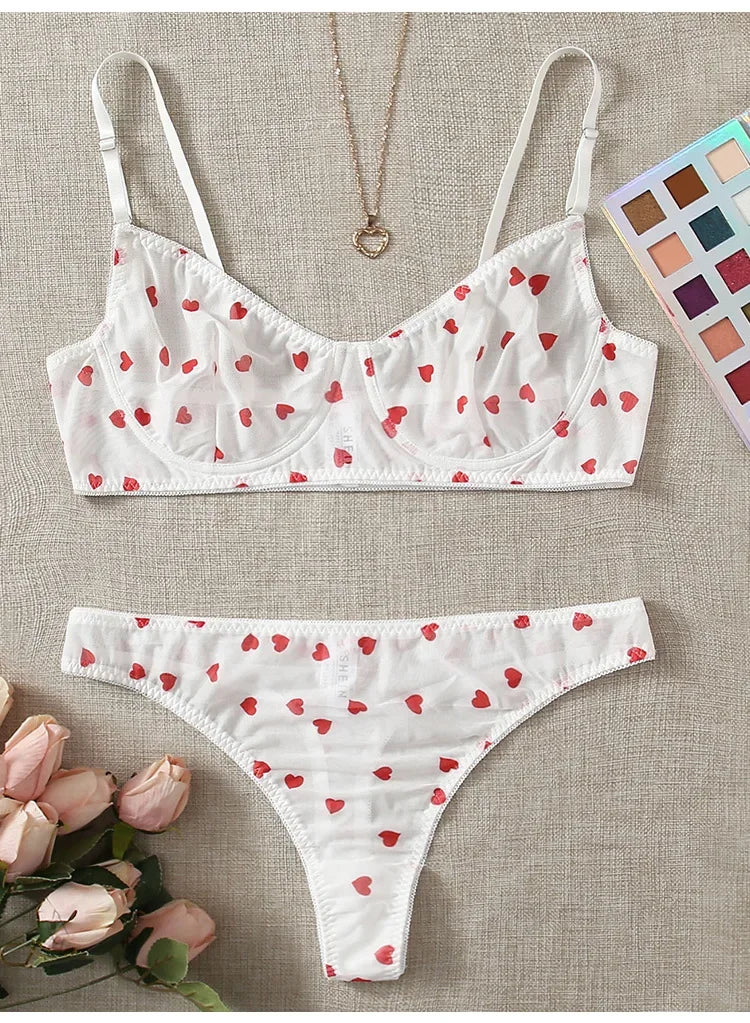 Female Lingerie Sexy Lingerie for Women Body Shorts Push-up Bra Fancy Woman Underwear Transparent Intimate Lingerie Set