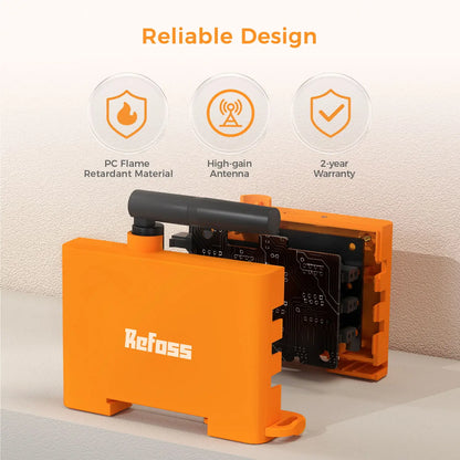 Refoss Smart Energy Monitor with Energy Measurement EM06 WLAN Power Meter 3 Phase Smart Meter with 6 Measuring Channels 150A