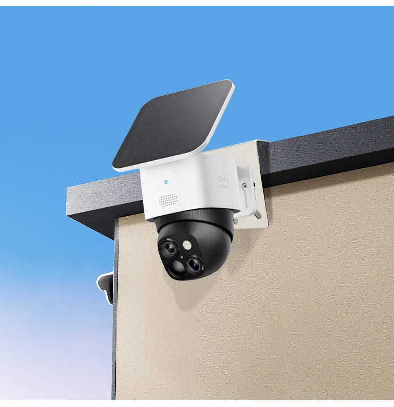 Gutter Mount Bracket for Eufy Security SoloCam S340/SoloCam E30, Solar Security Camera Mount