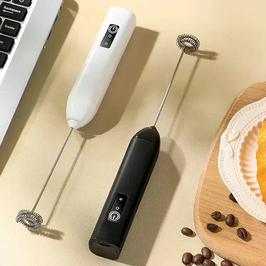 Electric Milk Frother Handheld Egg Beater Foamer Coffee Maker Electric Blender Mixer Mini Portable Blender Kitchen Tool