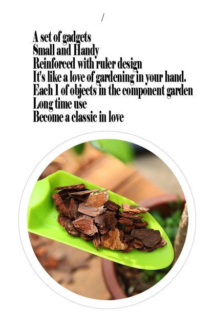 Gardening Plastic soil  Shovel for planting flowers and Loosening Soil Tools