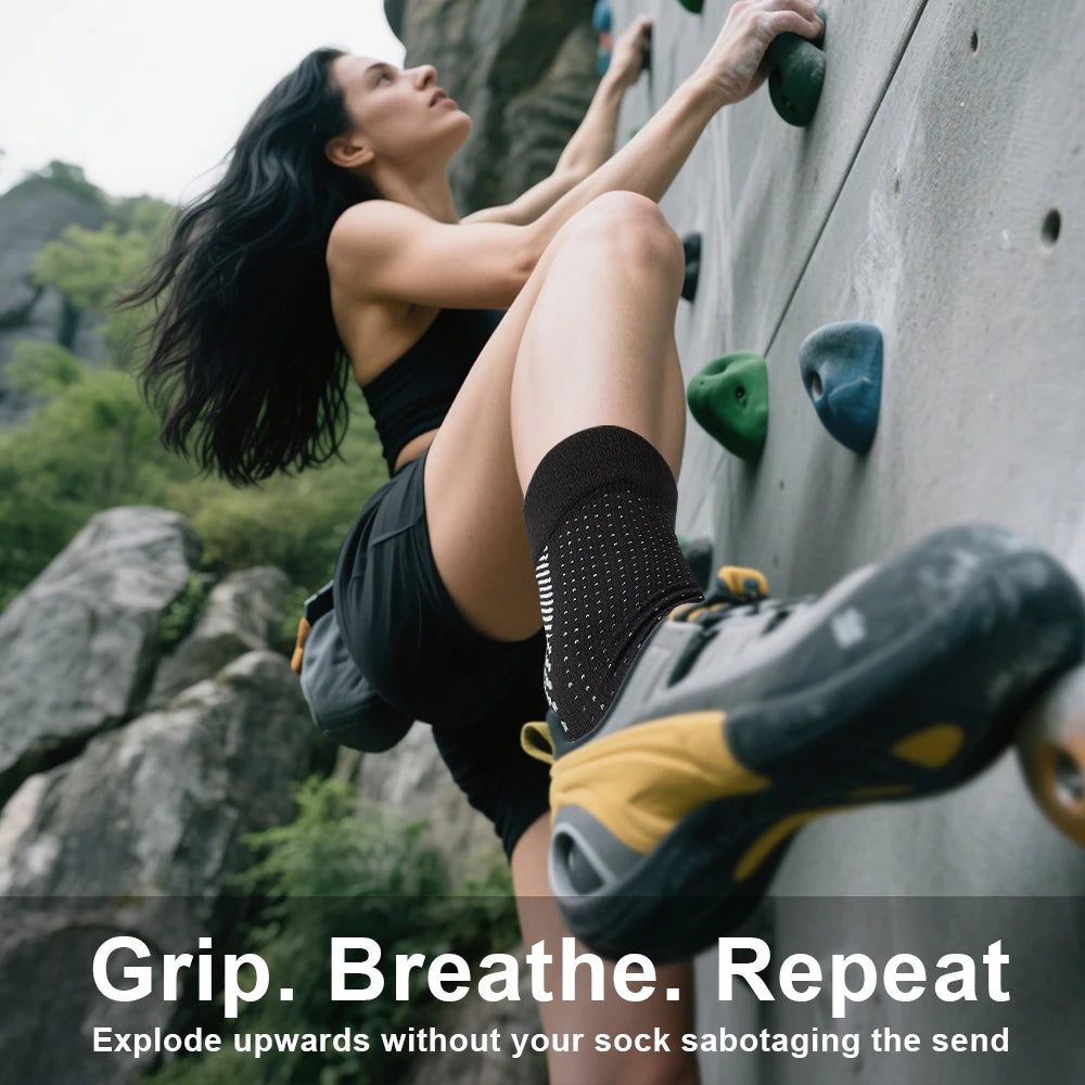 1Pair Neuropathy Socks - Compression Diabetic Toeless Foot Sleeves for Ankle Gout, Plantar Fasciitis Relief Brace for Men Women