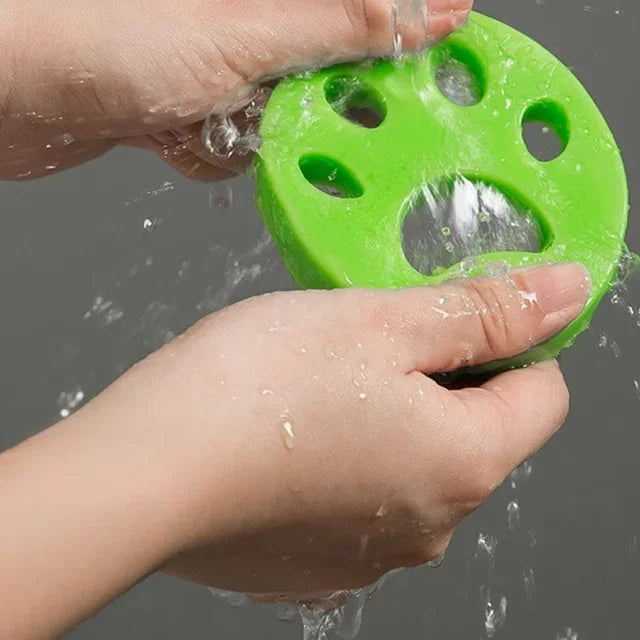 2025 Pet Hair Remover Washing Machine Hair Remover Reusable Cat Dog Fur Lint Hair Remover Clothes Dryer Cleaning Laundry Tools