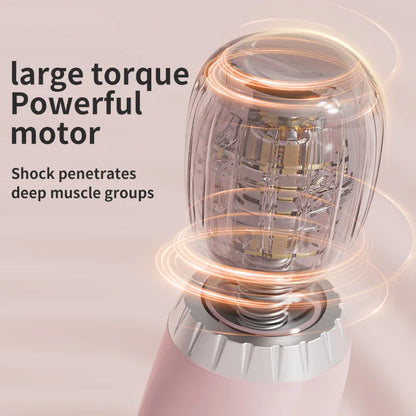 New Portable handheld massager USB rechargeable multifunctional full body massage gun relax neck back legs and waist masajeador