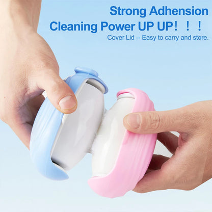 Washable Lint Remover Penguin Cute Portable Sticky Washable Reusable Clothes Dust Cleaning Hair Pet Sticky Roller Ball Traveling