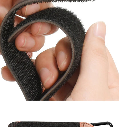 1PCS Baby Stroller Hook PU Leather Adjustable Pram Hook Cart Organizer Diaper Bag Hanger Children Boy Girl Travel Accessories