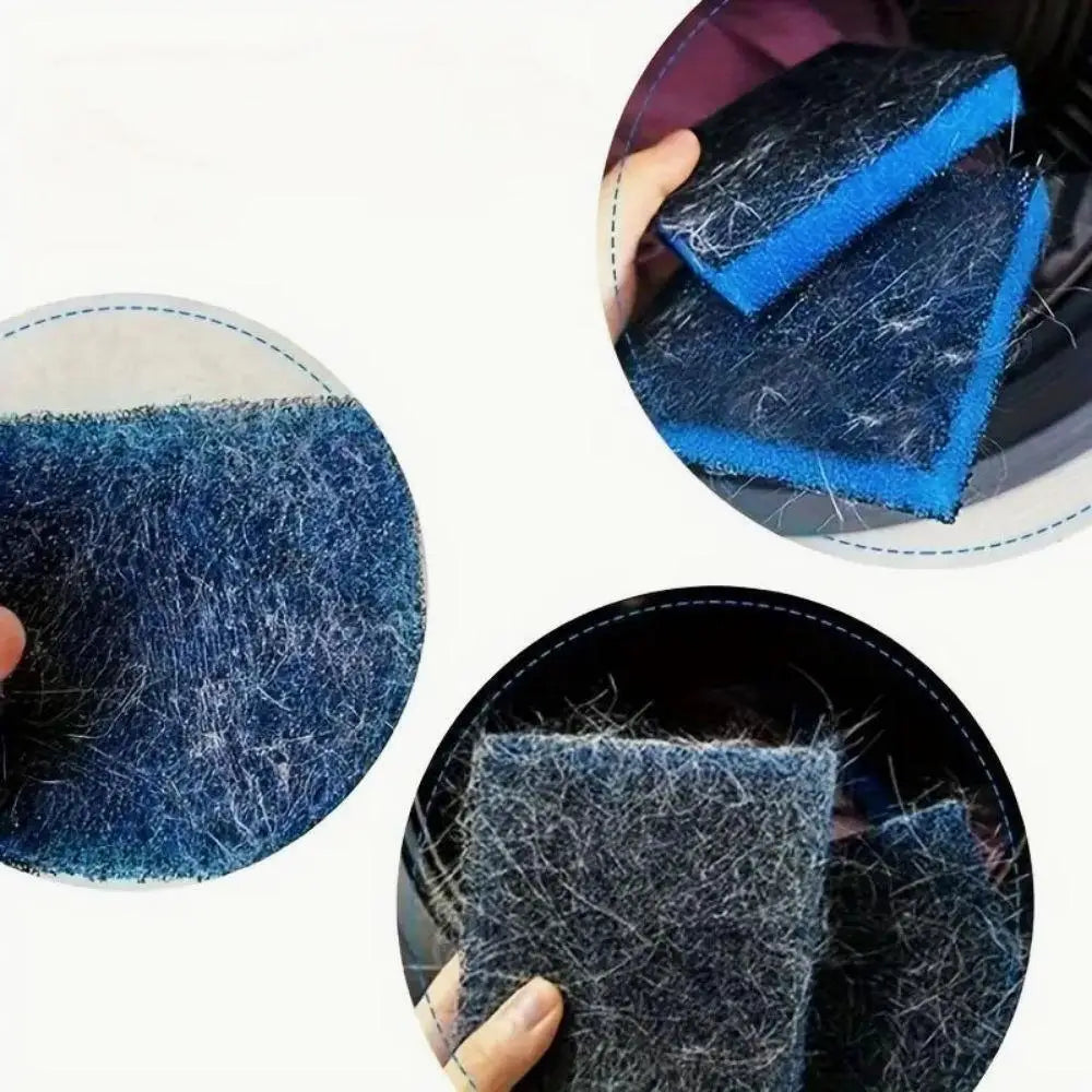 3/6/12/24pcs Pet Hair Remover For Laundry Washer Lint Catcher Dog Hair Catcher Hair Removal Filter Sponge Washing  Accessories