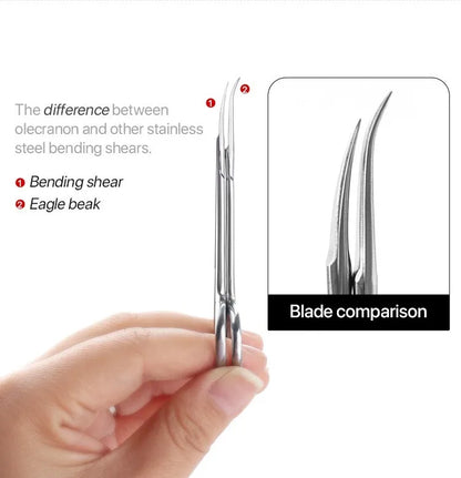 Nail Tool Scissors Cutter Scissors Manicure Pedicure Tools Stainless Steel Dead Skin Scissor Remover Nipper Clipper Nails Art