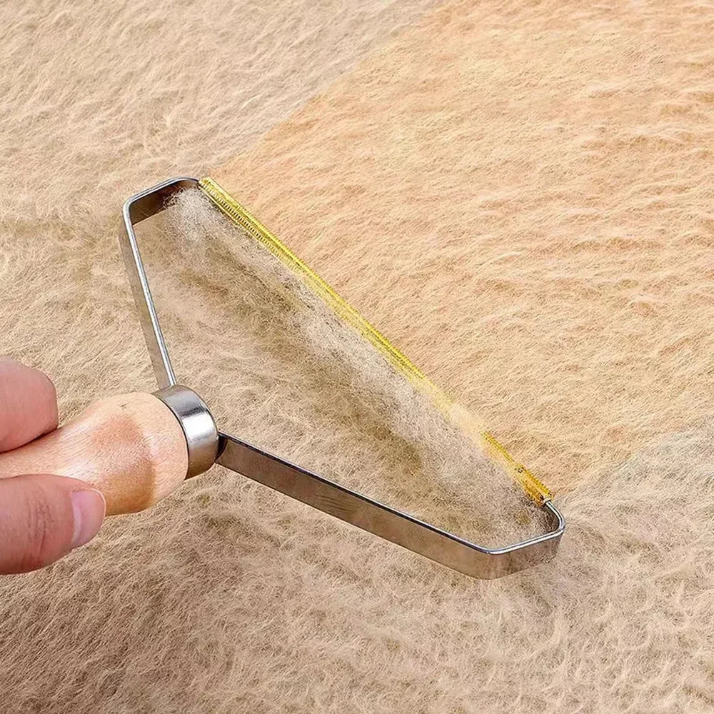 Portable Lint Remover Pet Hair Remover Brush Carpet Wool Coat Clothes Lint Pellet Manual Shaver Removal Scraper Cleaning Tool