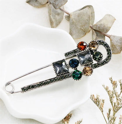Fashion Clothing Accessories Sweater Brooch Rhinestone Pin Alloy For Women|Girls
