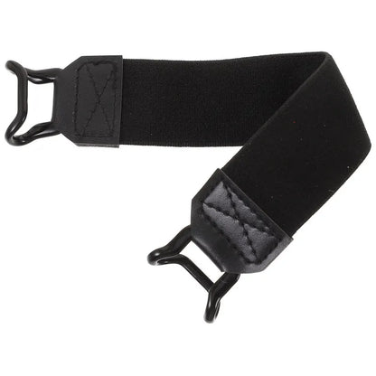 Portable Anti Drop Back Adhesive Band Tablet Hand Strap Holder For Single Hand Operation Elastic Grip Black 3x19cm Tablet